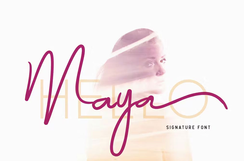 Maya Font