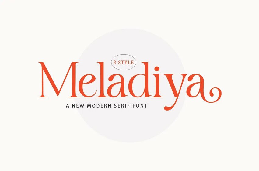 Meladiya Font