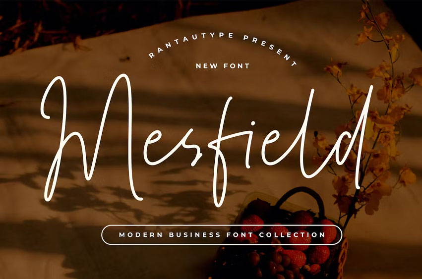 Mesfield Font - FreeDaFonts