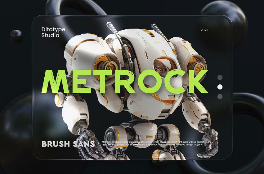 Metrock Font