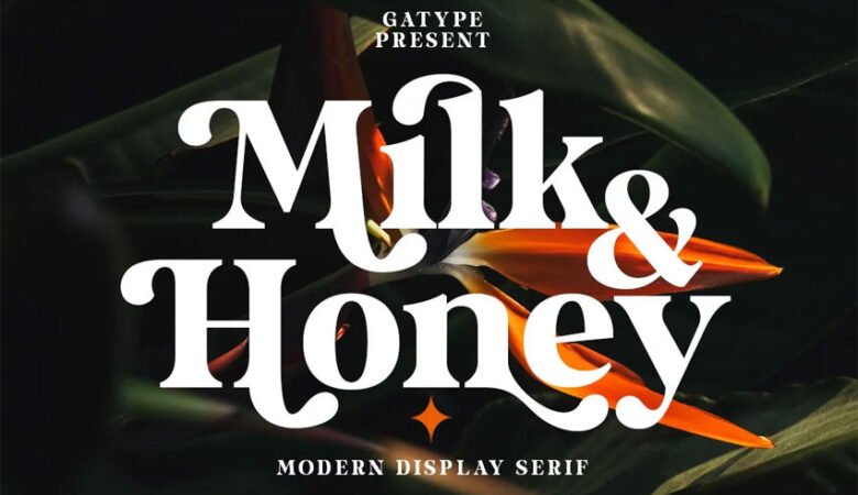 Milk & Honey Font