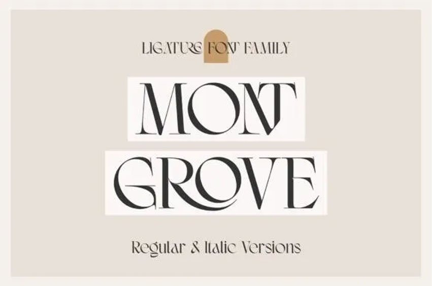 Montgrove Font