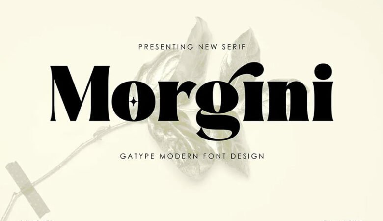 Morgini Font