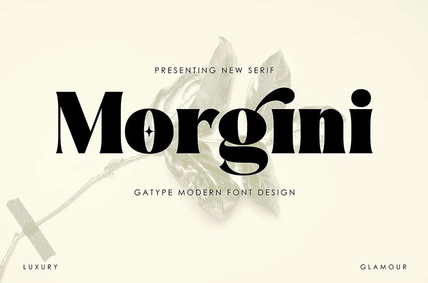 Morgini Font