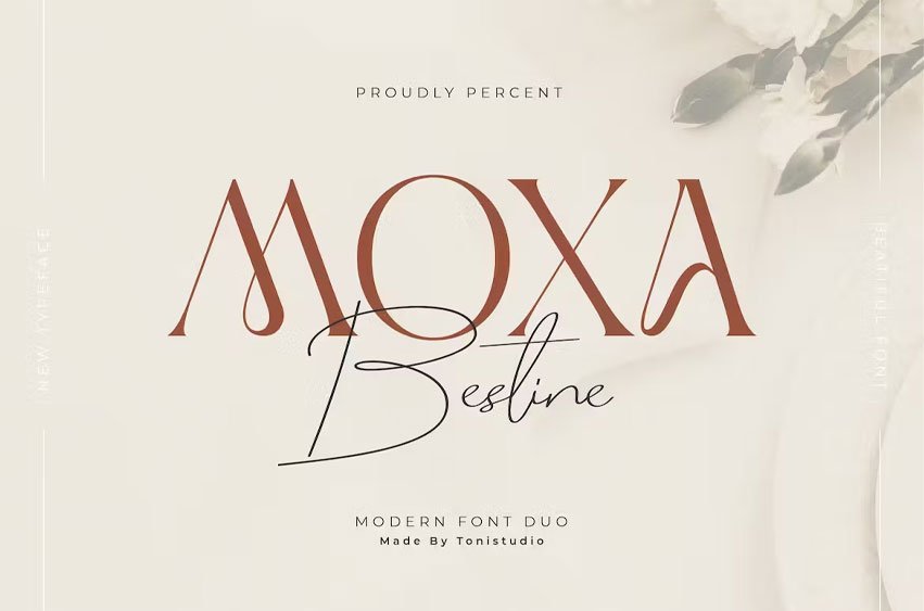 Moxa Bestine Font