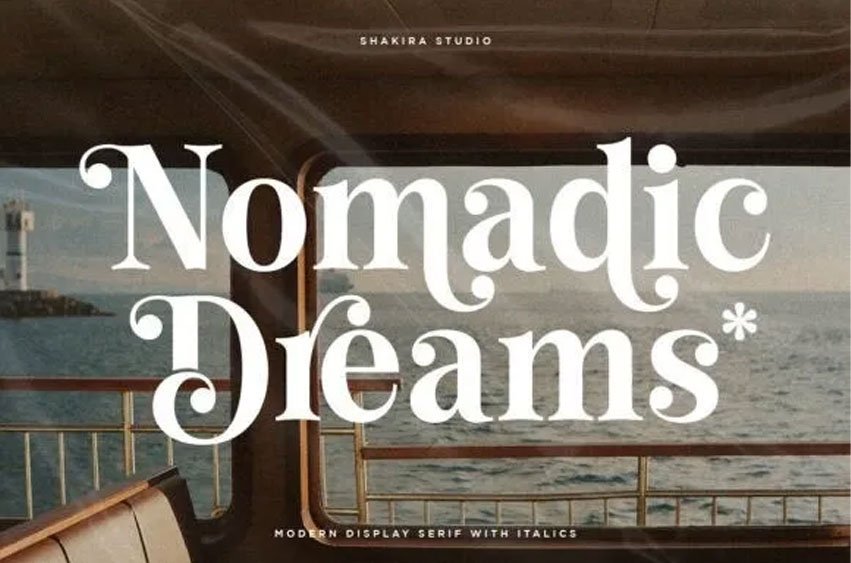 Nomadic Dreams Font