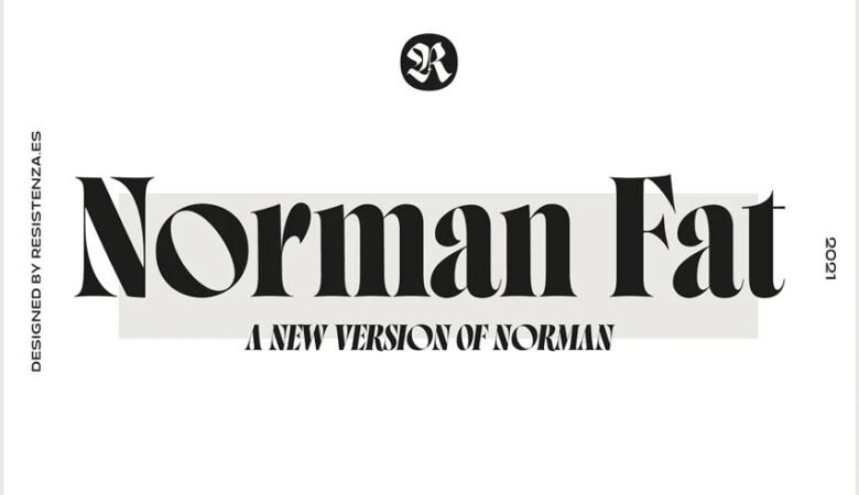 Norman Fat Font