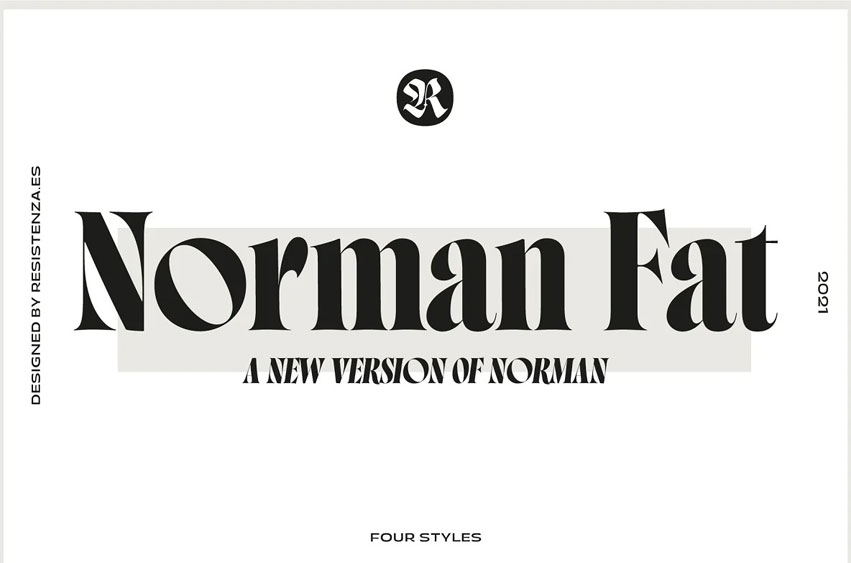 Norman Fat Font