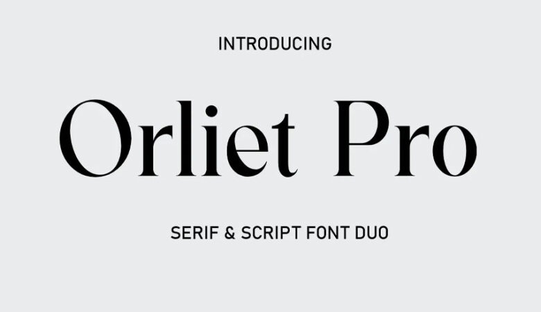 Orliet Pro Font