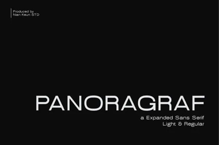 Panoragraf Font