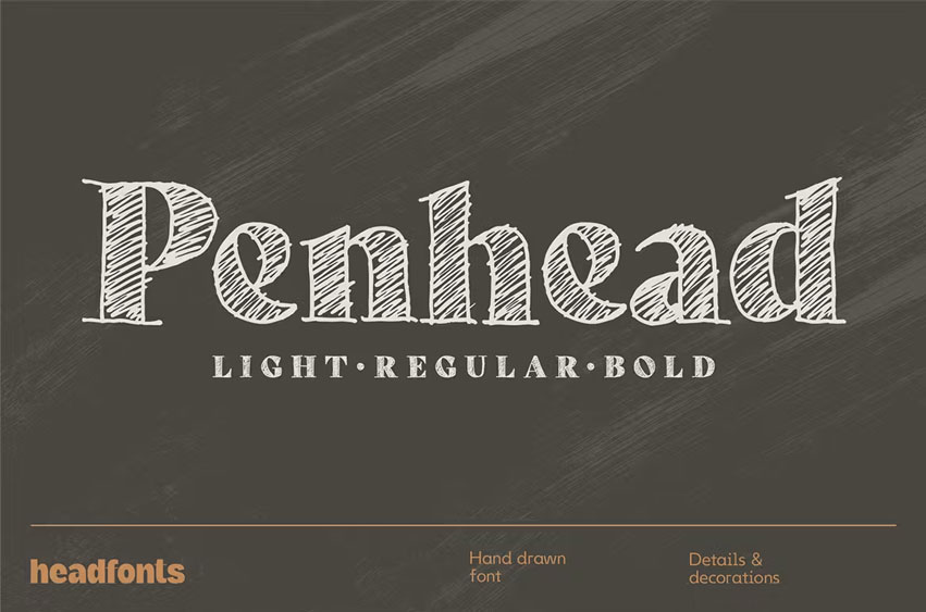 Penhead Font