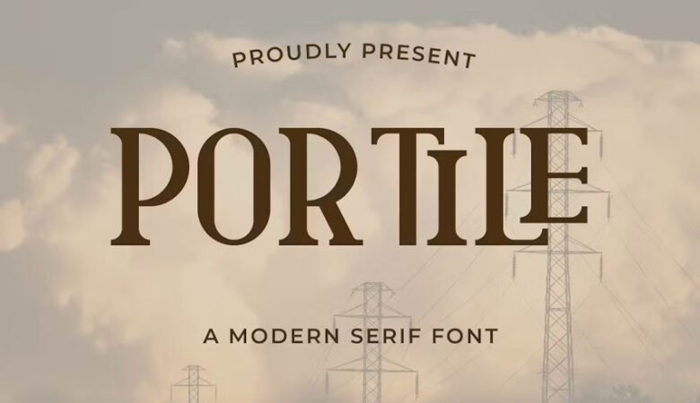 Portile Font