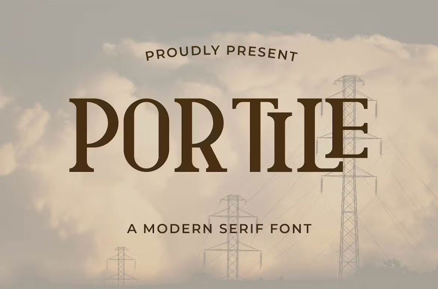 Portile Font