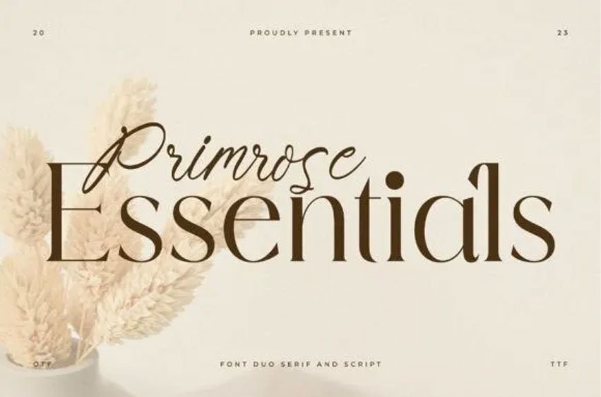 Primrose Essentials Font
