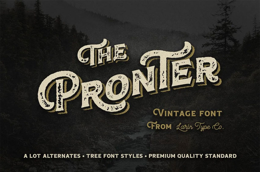 Pronter Font