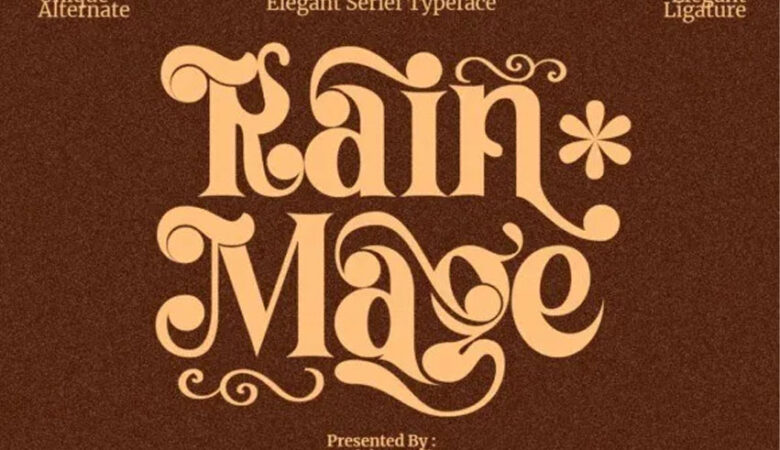 Rain Mage Font