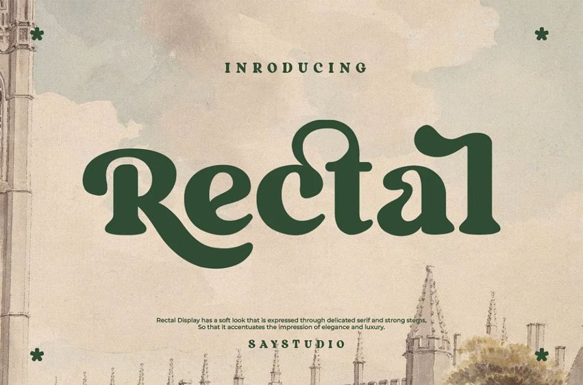 Rectal Font