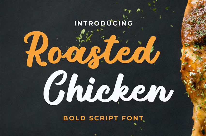 Roasted Chicken Font