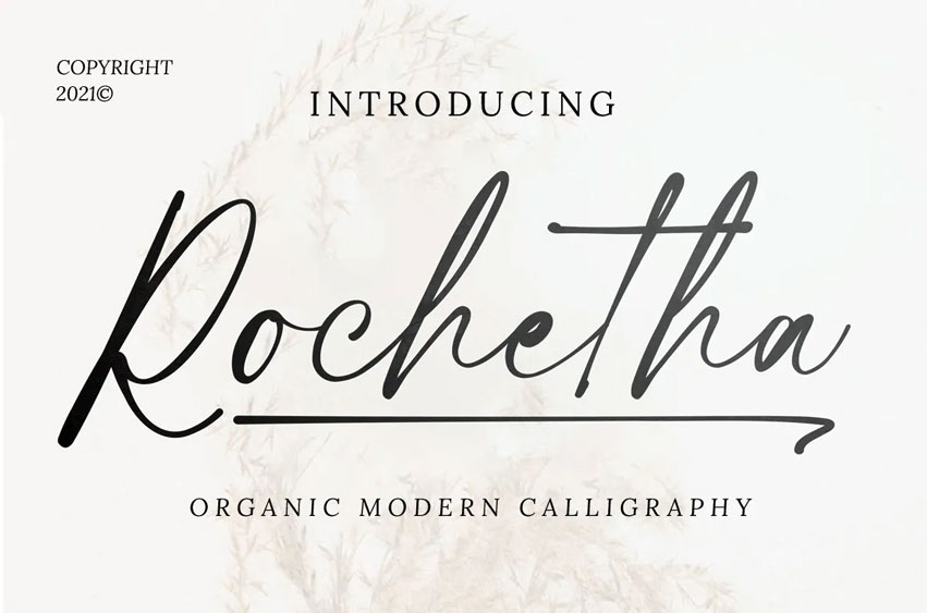 Rochetha Font