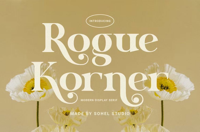 Rogue Korner Font