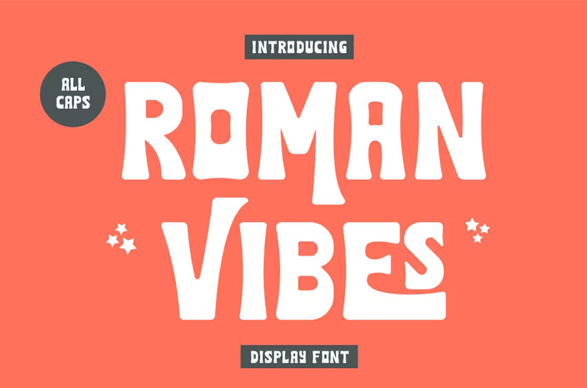 Roman Vibes Font