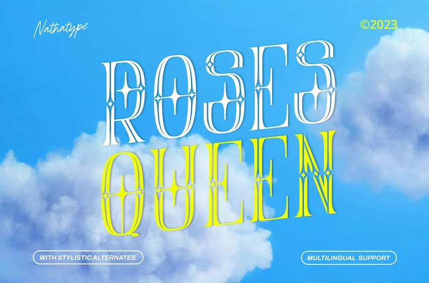 Roses Queen Font