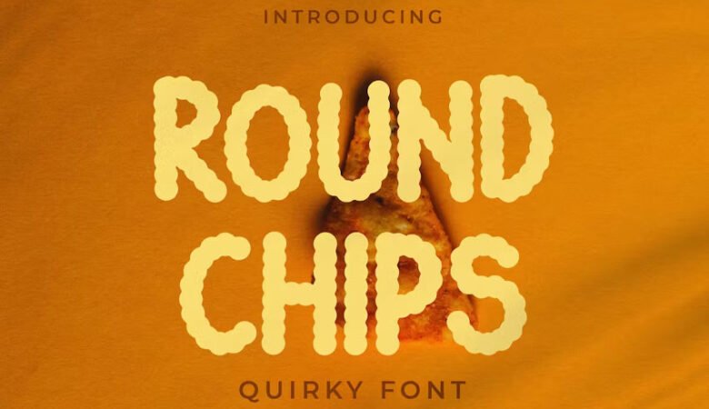 Round Chips Font