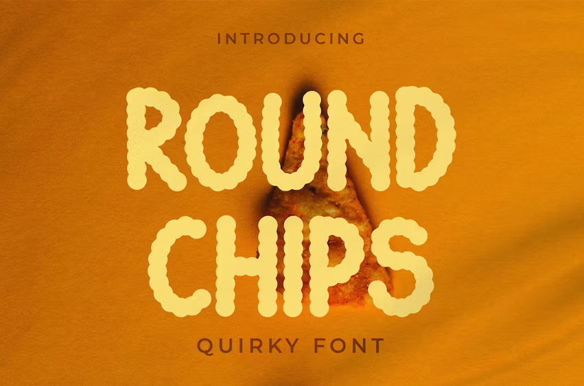 Round Chips Font