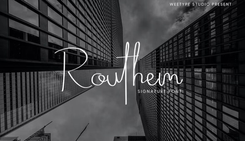 Routhem Font