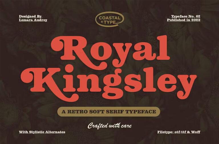 Royal Kingsley Font - FreeDaFonts