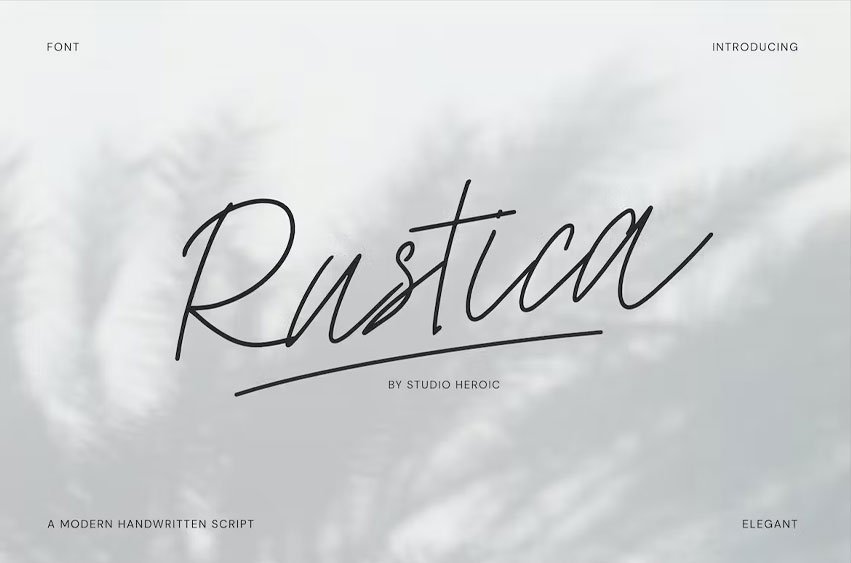 Rustica Font