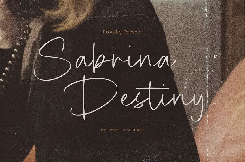 Sabrina Destiny Font