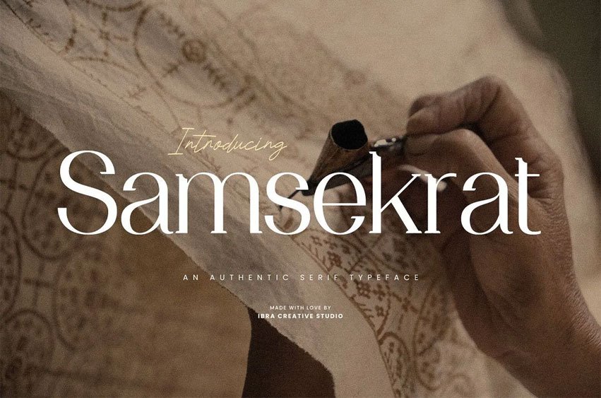 Samsekrat Font