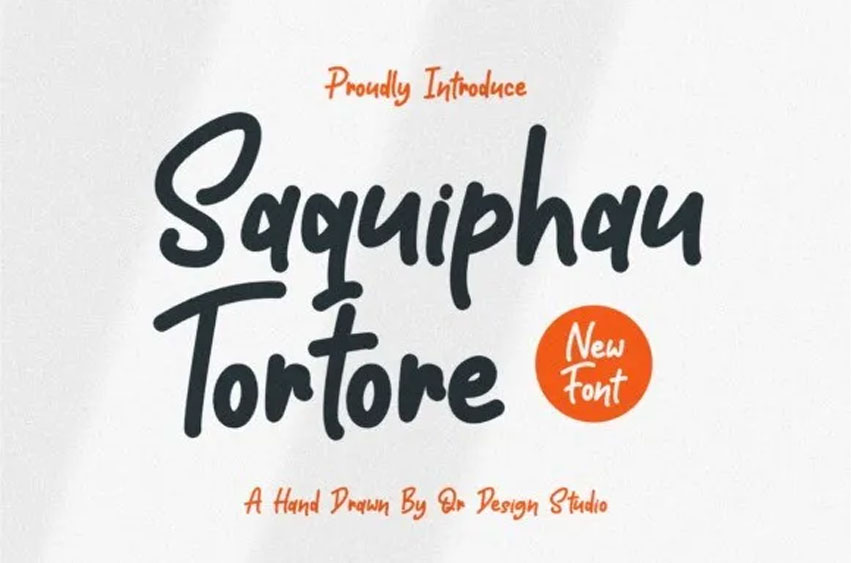 Saquiphau Tortore Font