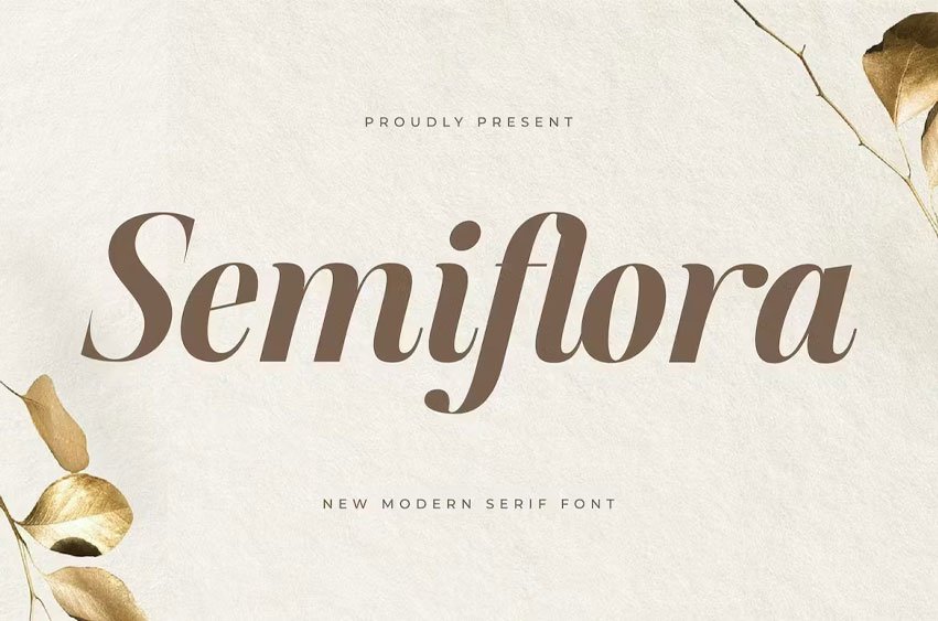 Semiflora Font