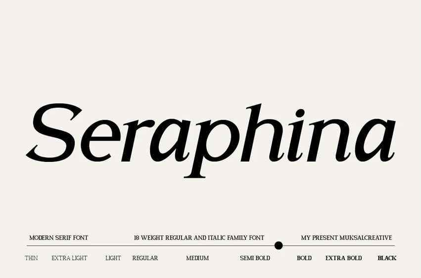 Seraphina Serif Font