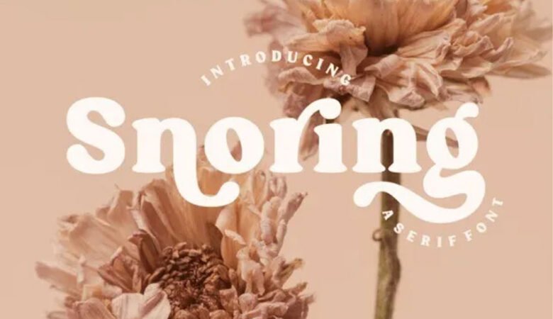 Snoring Font