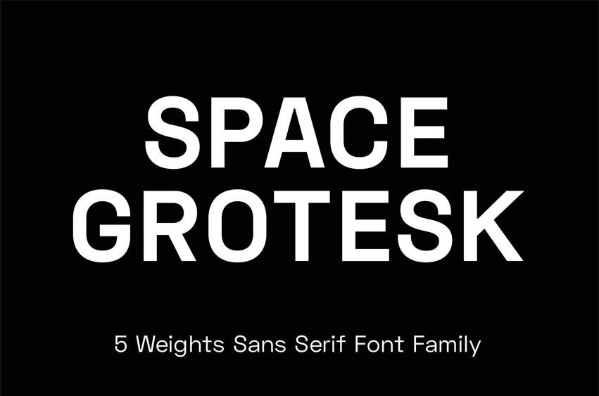 Space Grotesk Font