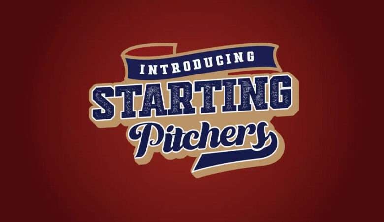 Starting Pitchers Font