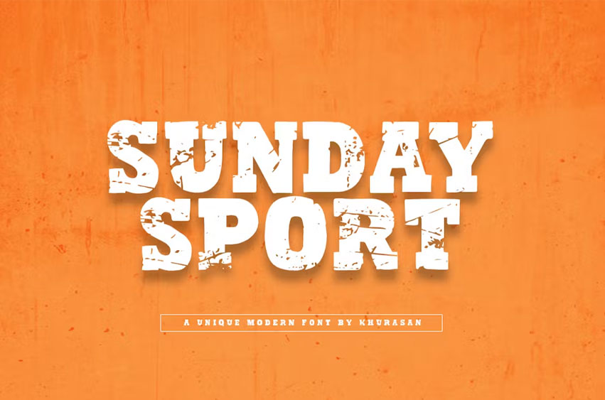 Sunday Sport Font