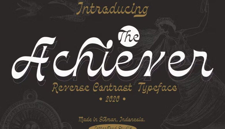 The Achiever Font