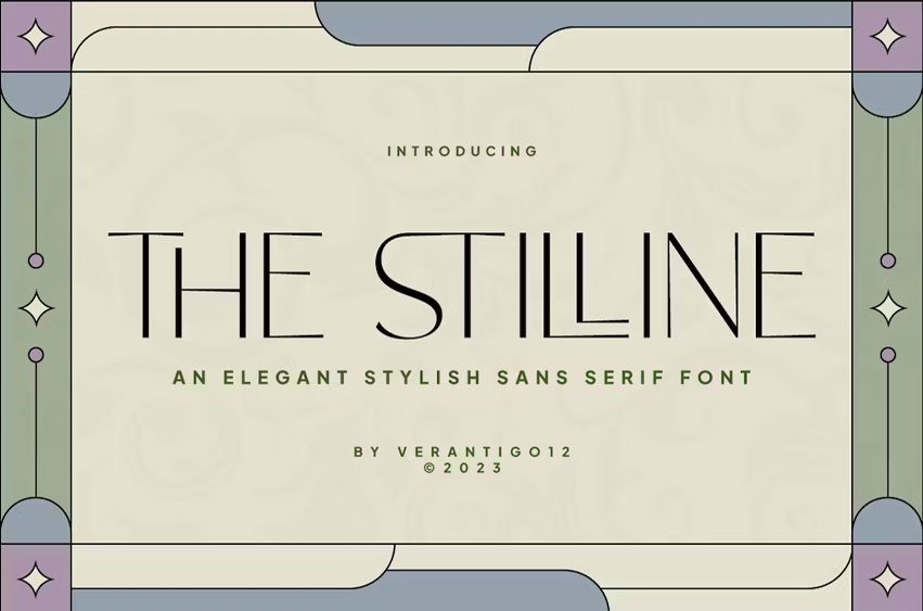 The Stilline Font