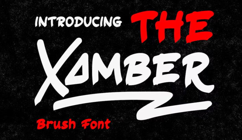 The Xamber Font