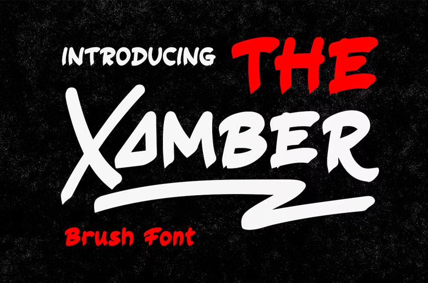 The Xamber Font