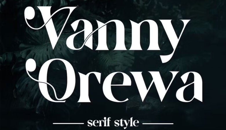 Vany Orewa Font