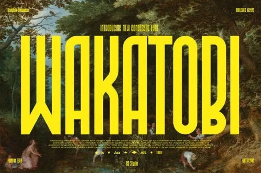 Wakatobi Font