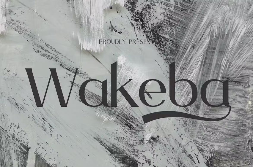 Wakeba Font