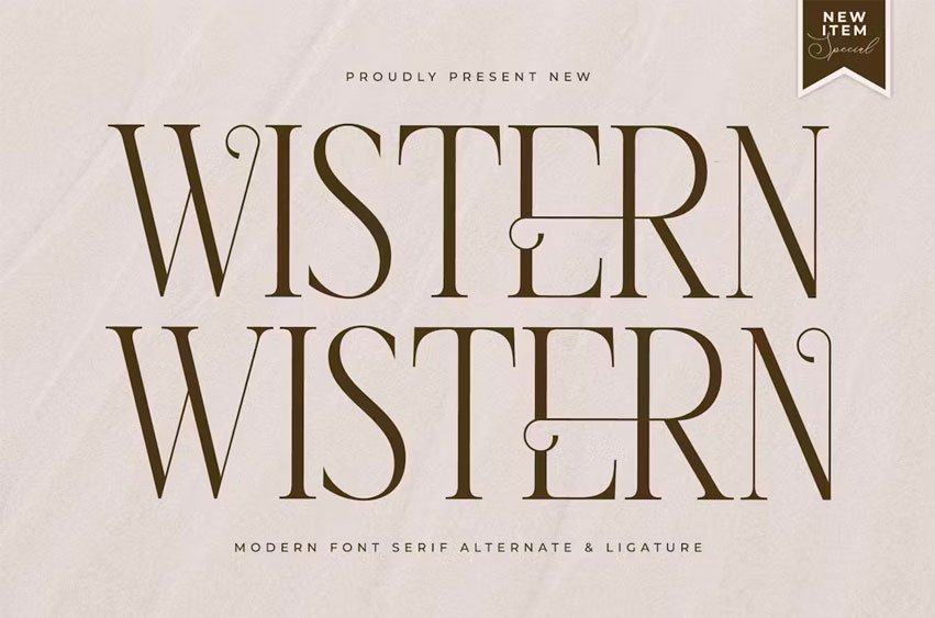 Wistern Font