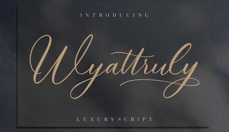 Wyattruly Font