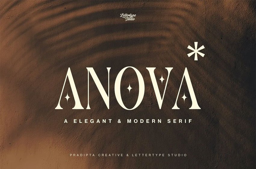 Anova Font